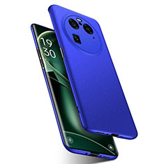 Hard Rigid Plastic Matte Finish Case Back Cover for Oppo Find X6 Pro 5G Blue