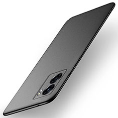 Hard Rigid Plastic Matte Finish Case Back Cover for Oppo K10 5G India Black