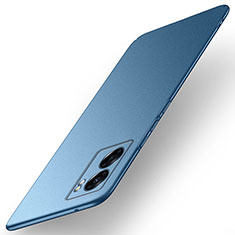 Hard Rigid Plastic Matte Finish Case Back Cover for Oppo K10 5G India Blue