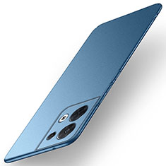 Hard Rigid Plastic Matte Finish Case Back Cover for Oppo Reno8 Pro 5G Blue