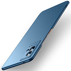 Hard Rigid Plastic Matte Finish Case Back Cover for Vivo iQOO 8 Pro 5G Blue