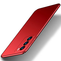 Hard Rigid Plastic Matte Finish Case Back Cover for Vivo iQOO Neo5S 5G Red