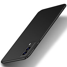 Hard Rigid Plastic Matte Finish Case Back Cover for Vivo iQOO Z5x 5G Black