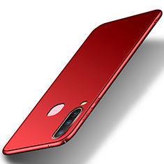 Hard Rigid Plastic Matte Finish Case Back Cover for Vivo Y11 Red