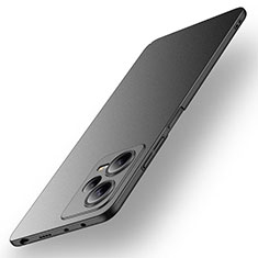 Hard Rigid Plastic Matte Finish Case Back Cover for Xiaomi Redmi Note 12 Explorer Black