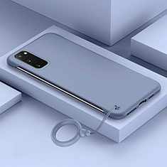Hard Rigid Plastic Matte Finish Case Back Cover JS1 for Samsung Galaxy S20 5G Lavender Gray