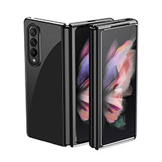 Hard Rigid Plastic Matte Finish Case Back Cover L01 for Samsung Galaxy Z Fold3 5G Black