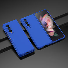 Hard Rigid Plastic Matte Finish Case Back Cover L05 for Samsung Galaxy Z Fold3 5G Blue