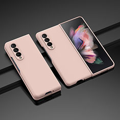 Hard Rigid Plastic Matte Finish Case Back Cover L05 for Samsung Galaxy Z Fold3 5G Rose Gold