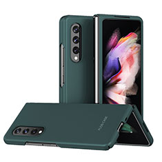 Hard Rigid Plastic Matte Finish Case Back Cover L08 for Samsung Galaxy Z Fold3 5G Green