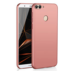 Hard Rigid Plastic Matte Finish Case Back Cover M01 for Huawei Enjoy 7S Rose Gold