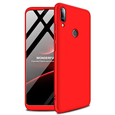 Hard Rigid Plastic Matte Finish Case Back Cover M01 for Huawei Enjoy 9 Plus Red