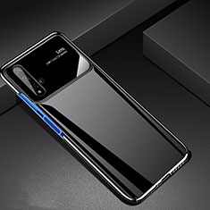 Hard Rigid Plastic Matte Finish Case Back Cover M01 for Huawei Honor 20S Black