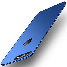 Hard Rigid Plastic Matte Finish Case Back Cover M01 for Huawei Honor V20 Blue