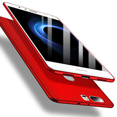 Hard Rigid Plastic Matte Finish Case Back Cover M01 for Huawei Honor V8 Red