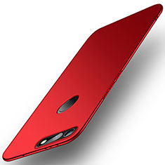 Hard Rigid Plastic Matte Finish Case Back Cover M01 for Huawei Honor View 20 Red