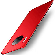 Hard Rigid Plastic Matte Finish Case Back Cover M01 for Huawei Mate 30 5G Red