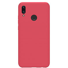 Hard Rigid Plastic Matte Finish Case Back Cover M01 for Huawei P Smart (2019) Red