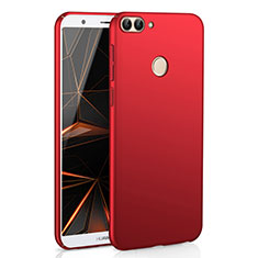 Hard Rigid Plastic Matte Finish Case Back Cover M01 for Huawei P Smart Red