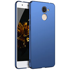 Hard Rigid Plastic Matte Finish Case Back Cover M01 for Huawei Y7 Prime Blue