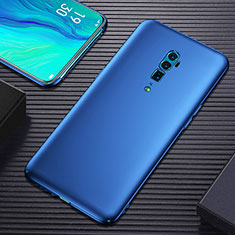 Hard Rigid Plastic Matte Finish Case Back Cover M01 for Oppo Reno 10X Zoom Blue