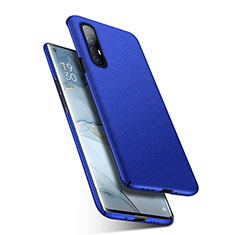Hard Rigid Plastic Matte Finish Case Back Cover M01 for Oppo Reno3 Pro Blue