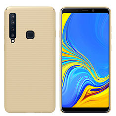 Hard Rigid Plastic Matte Finish Case Back Cover M01 for Samsung Galaxy A9s Gold