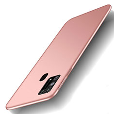 Hard Rigid Plastic Matte Finish Case Back Cover M01 for Samsung Galaxy M31 Prime Edition Rose Gold