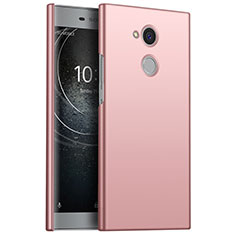 Hard Rigid Plastic Matte Finish Case Back Cover M01 for Sony Xperia L2 Rose Gold