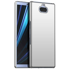 Hard Rigid Plastic Matte Finish Case Back Cover M01 for Sony Xperia XA3 Ultra Silver