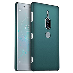 Hard Rigid Plastic Matte Finish Case Back Cover M01 for Sony Xperia XZ2 Premium Green