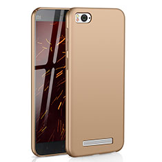 Hard Rigid Plastic Matte Finish Case Back Cover M01 for Xiaomi Mi 4i Gold