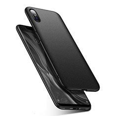 Hard Rigid Plastic Matte Finish Case Back Cover M01 for Xiaomi Mi 8 Screen Fingerprint Edition Black