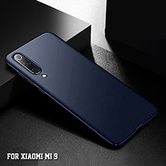 Hard Rigid Plastic Matte Finish Case Back Cover M01 for Xiaomi Mi 9 SE Blue