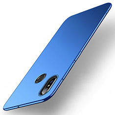 Hard Rigid Plastic Matte Finish Case Back Cover M01 for Xiaomi Mi Max 3 Blue