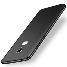 Hard Rigid Plastic Matte Finish Case Back Cover M01 for Xiaomi Redmi 5 Plus Black