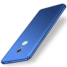 Hard Rigid Plastic Matte Finish Case Back Cover M01 for Xiaomi Redmi Note 5 Indian Version Blue