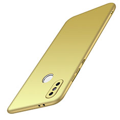 Hard Rigid Plastic Matte Finish Case Back Cover M01 for Xiaomi Redmi Note 5 Pro Gold