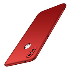 Hard Rigid Plastic Matte Finish Case Back Cover M01 for Xiaomi Redmi Note 5 Pro Red