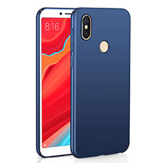 Hard Rigid Plastic Matte Finish Case Back Cover M01 for Xiaomi Redmi Y2 Blue