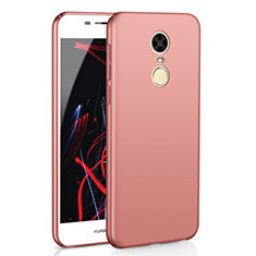 Hard Rigid Plastic Matte Finish Case Back Cover M02 for Huawei Enjoy 6 Rose Gold