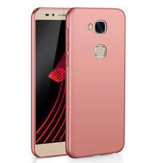 Hard Rigid Plastic Matte Finish Case Back Cover M02 for Huawei Honor X5 Rose Gold