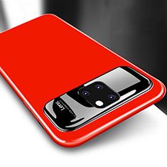Hard Rigid Plastic Matte Finish Case Back Cover M02 for Huawei Mate 20 Pro Red