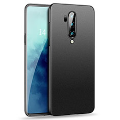 Hard Rigid Plastic Matte Finish Case Back Cover M02 for OnePlus 7T Pro 5G Black