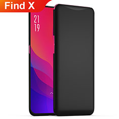 Hard Rigid Plastic Matte Finish Case Back Cover M02 for Oppo Find X Black