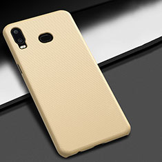 Hard Rigid Plastic Matte Finish Case Back Cover M02 for Samsung Galaxy A6s Gold
