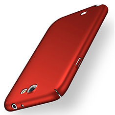 Hard Rigid Plastic Matte Finish Case Back Cover M02 for Samsung Galaxy Note 2 N7100 N7105 Red