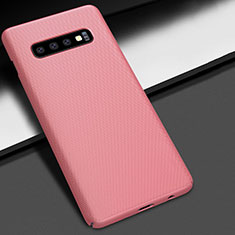 Hard Rigid Plastic Matte Finish Case Back Cover M02 for Samsung Galaxy S10 5G Rose Gold