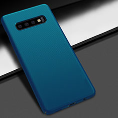 Hard Rigid Plastic Matte Finish Case Back Cover M02 for Samsung Galaxy S10 Blue