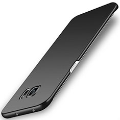 Hard Rigid Plastic Matte Finish Case Back Cover M02 for Samsung Galaxy S6 Edge SM-G925 Black